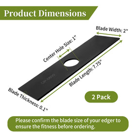 CLSR2U AEB0800 edger blade compatible with EGO Power+ multi-head system