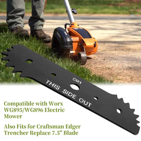 CLSR2U blade compatible with Worx WG896 for clean cuts.
