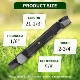 CLSR2U Exmark Quest 42-inch blade close-up highlighting durable edge