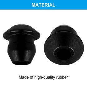 This CLSR2U flexible grommet allows quick maintenance swaps with minimal effort.
