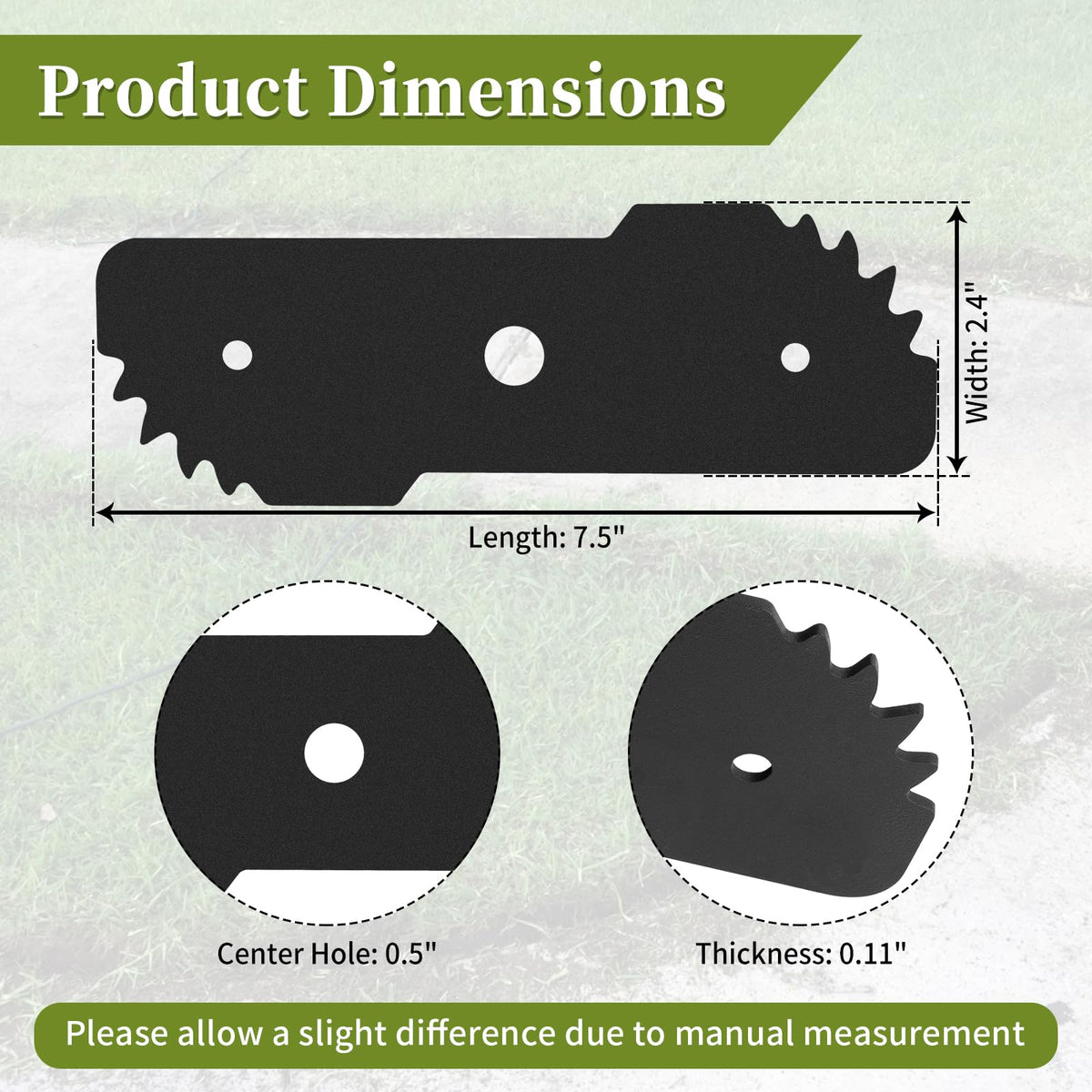 CLSR2U installation-friendly blade simplifies quick replacement on compatible machines.