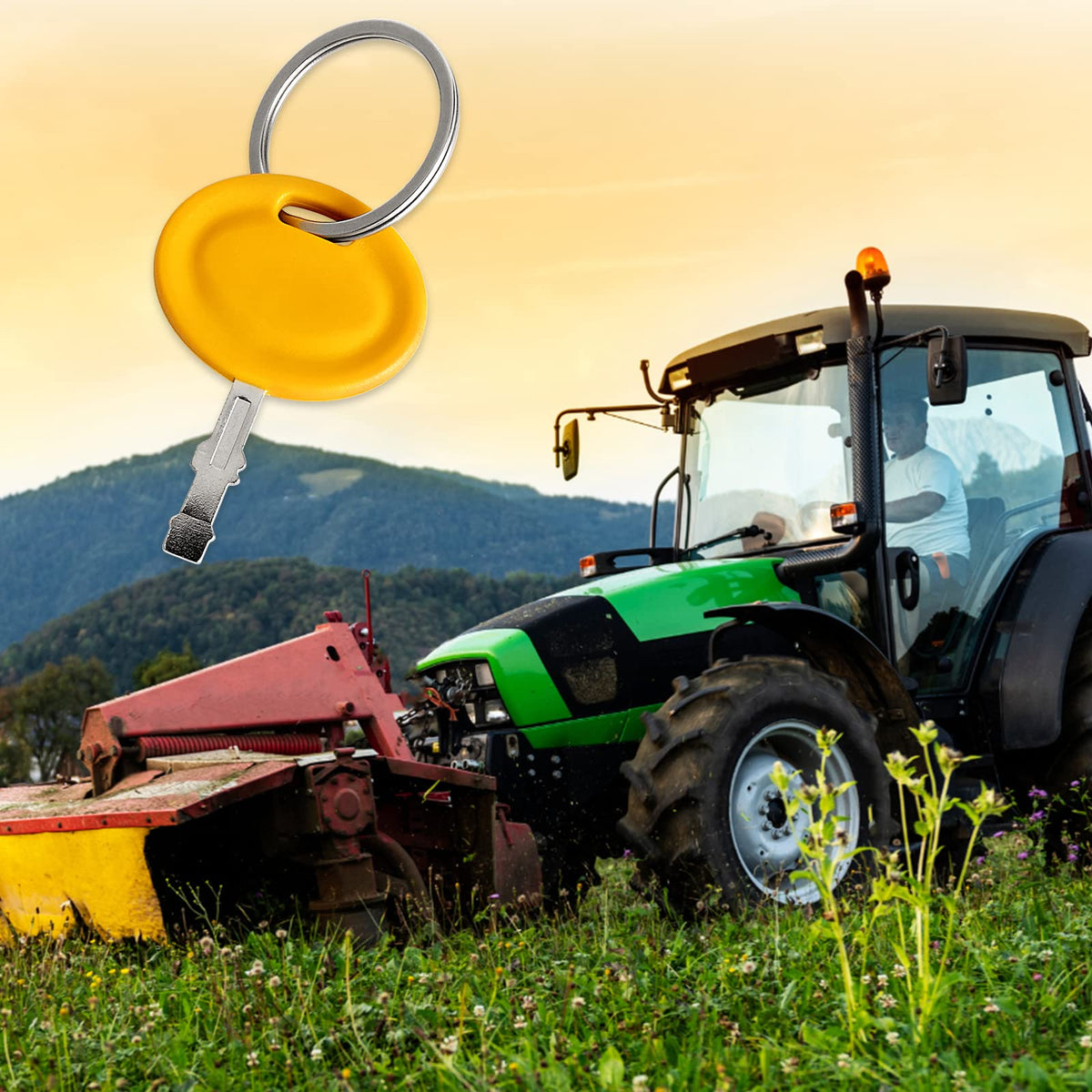 CLSR2U keys replace multiple numbers for versatile lawn care.