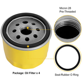 CLSR2U oil filter compatible with John Deere D130 and D105 engines for reliable maintenance