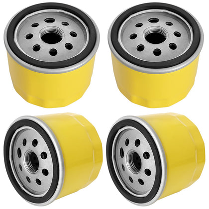 CLSR2U oil filter spin-on 4-pack for easy mower maintenance and quick replacements