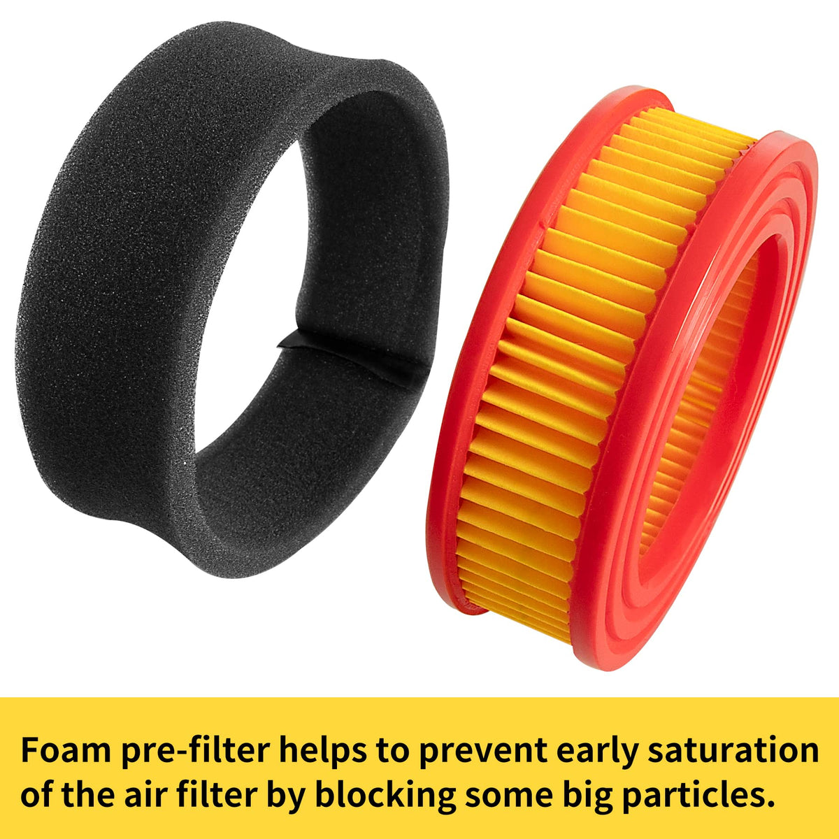 CLSR2U packaged filters include two replacements for quick maintenance.