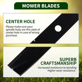 CLSR2U quick-install blades with standard bolts