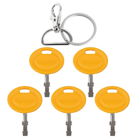 CLSR2U sturdy thick keys withstand regular use and handling.