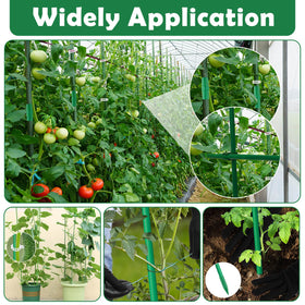 Cludoo pointed rubber caps protect stems during installation and soil contact