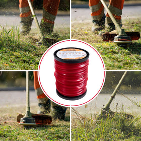 Cluparis red spool with built-in line cutter for easy trimming
