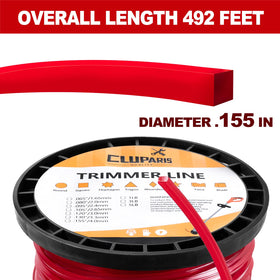 Cluparis square-trimmer line with bonus tools for quick cuts