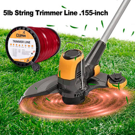 Cluparis square line design reduces tangling during trimming