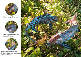 CLYB weather-resistant koi art suitable for all seasons