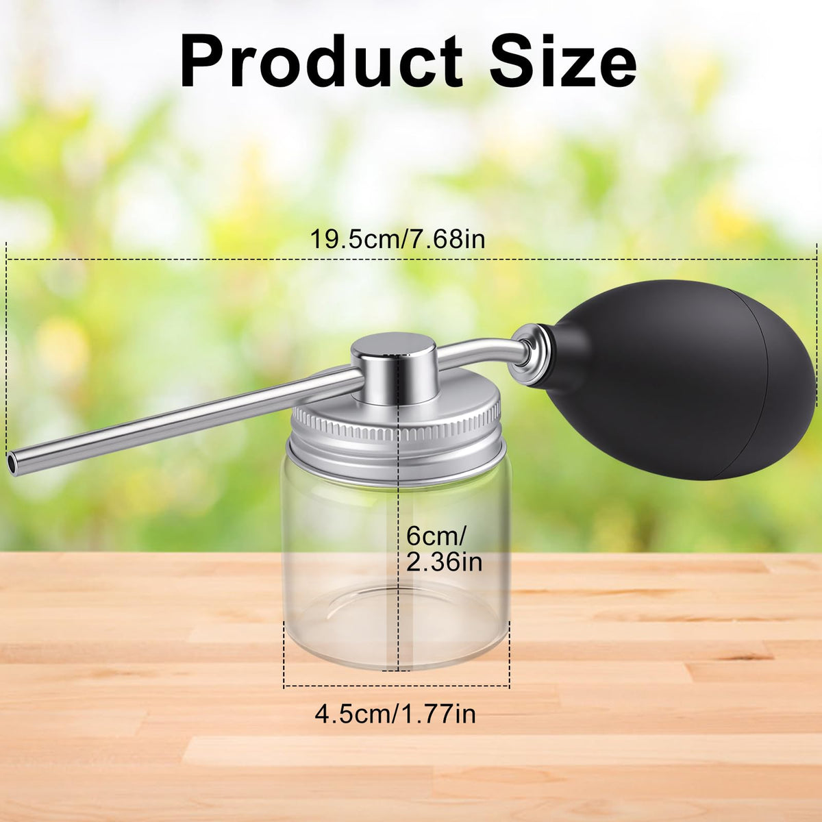 ClyKant anti clog design nozzle enables smooth dispensing of fine powders.
