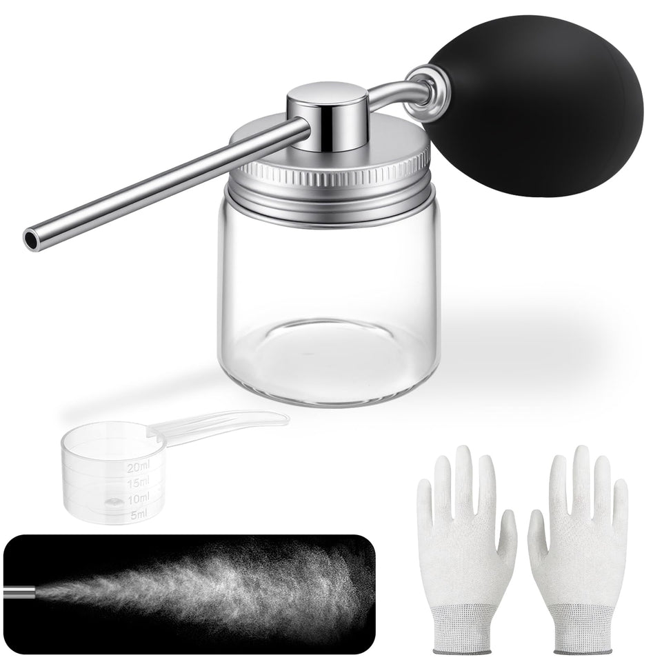 ClyKant diatomaceous earth powder duster for precise, mess-free application in gardens and kitchens.