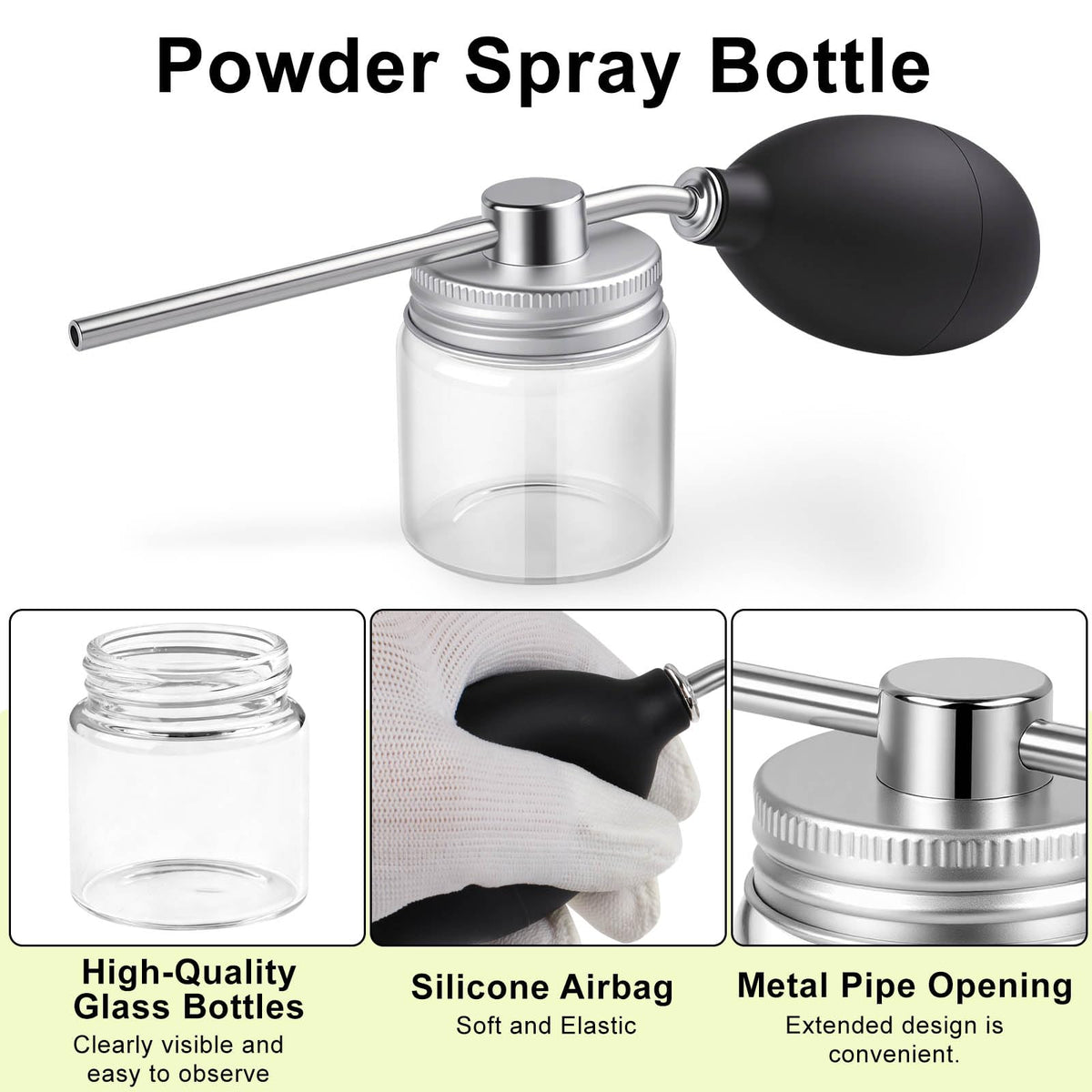 ClyKant transparent container shows remaining powder at a glance.