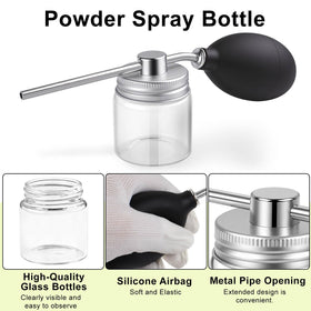 ClyKant transparent container shows remaining powder at a glance.