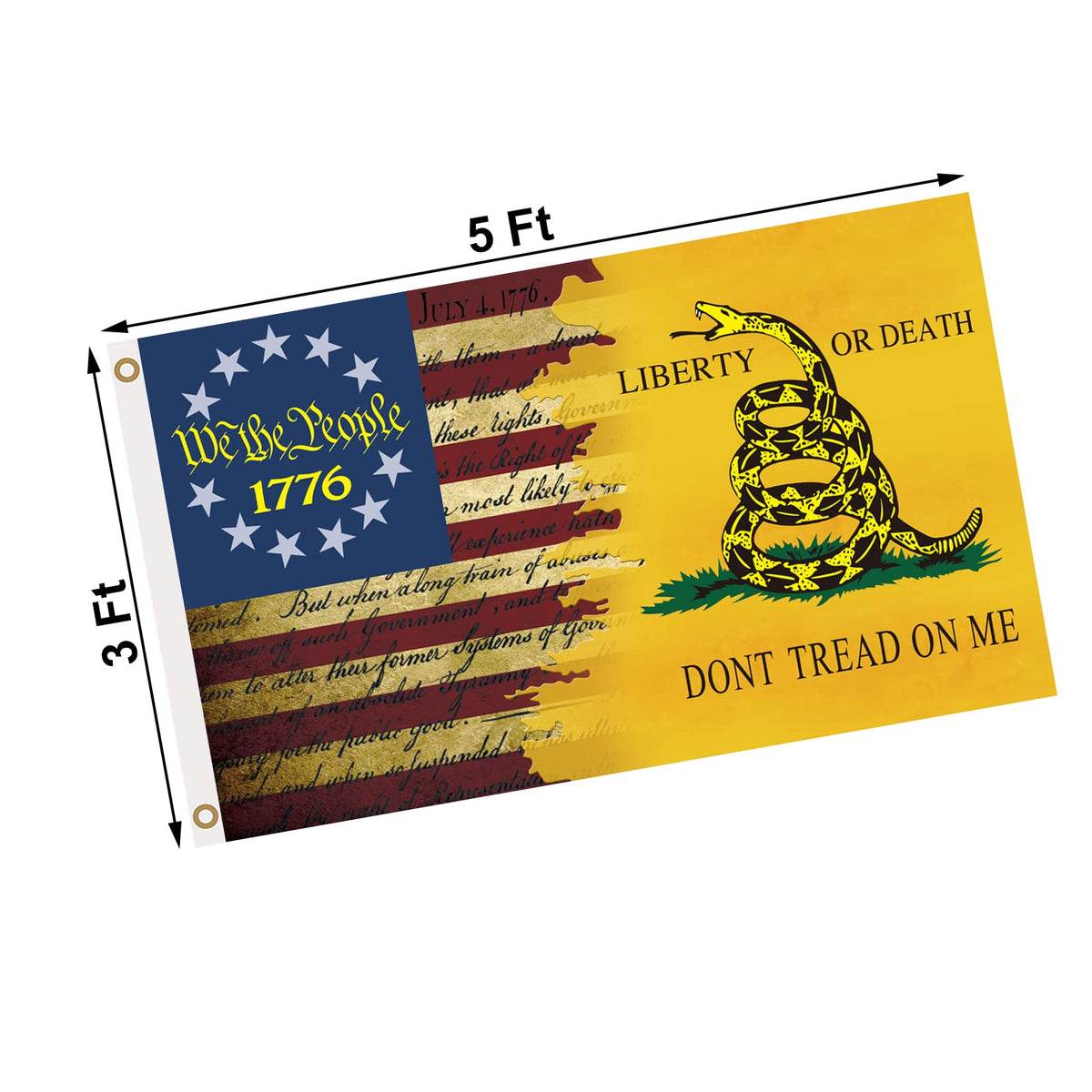 CLYTTE flag makes a gift-ready decorative banner for home or storefront