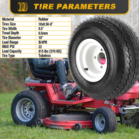 CMOOD 2-pack tire rim set for fast replacements