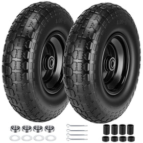 CMOOD 4.00-6 flat-free tire and wheel, 13-inch, maintenance-free mobility.