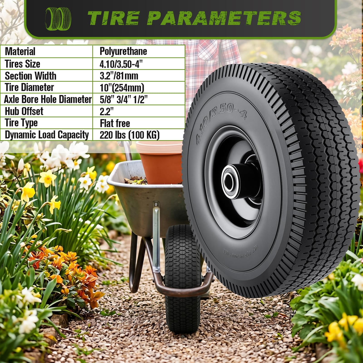 CMOOD easy installation demonstrating simple tire swap