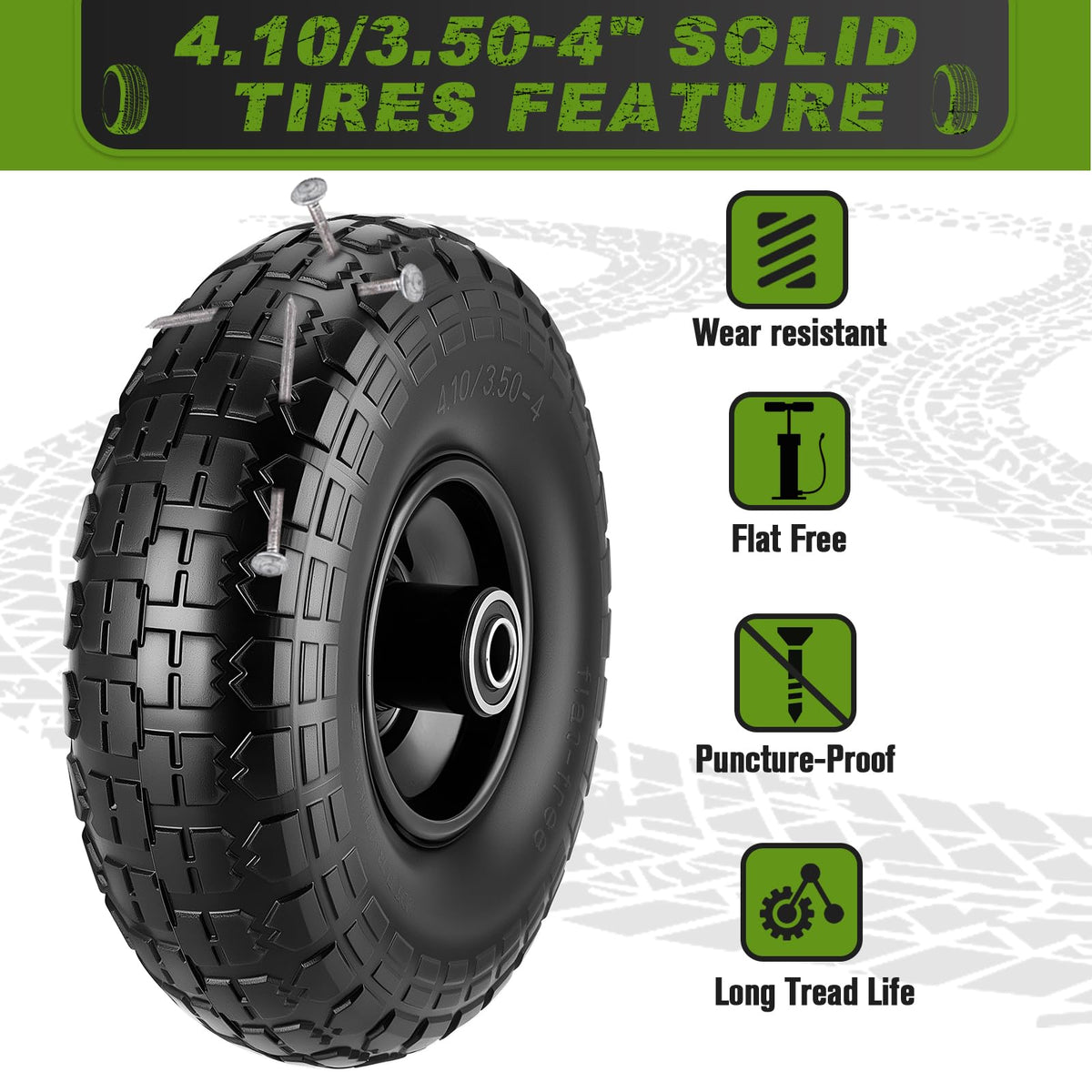 CMOOD packaging includes two wheels ready for installation.