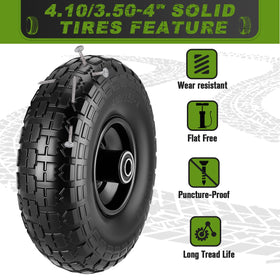 CMOOD packaging includes two wheels ready for installation.