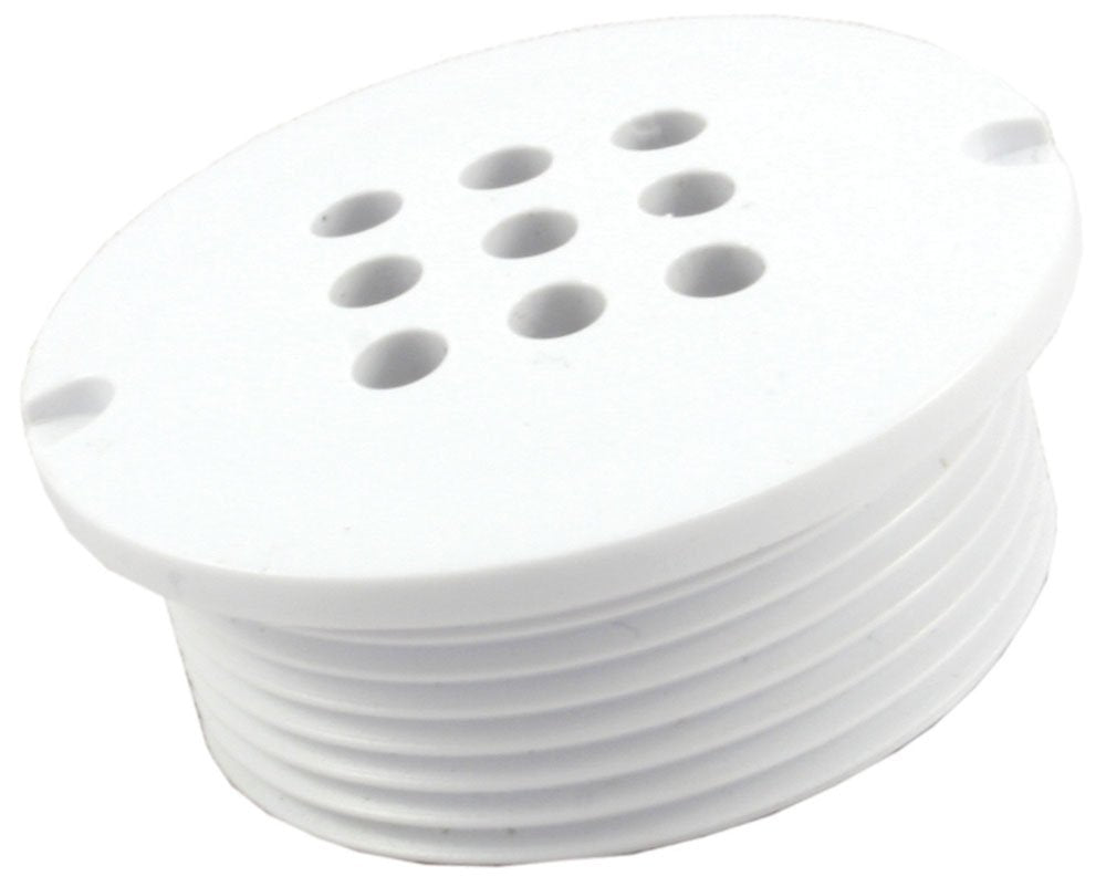 CMP Natural Wonders flush gunite bubbler white front view enhances pool ambiance with steady bubbles