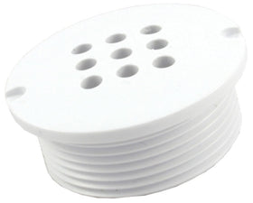 CMP Natural Wonders flush gunite bubbler white front view enhances pool ambiance with steady bubbles