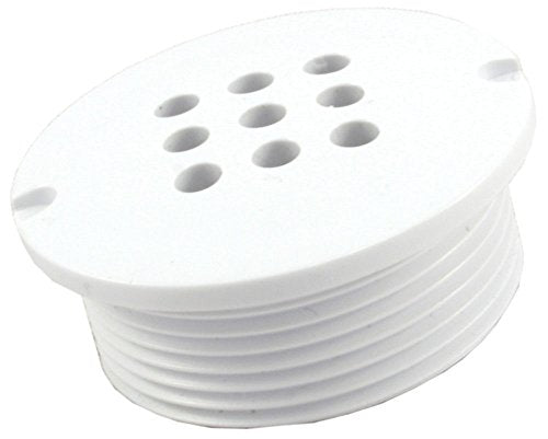 CMP Natural Wonders flush gunite bubbler white side view shows compact installer-friendly profile