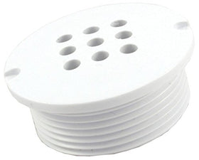 CMP Natural Wonders flush gunite bubbler white side view shows compact installer-friendly profile