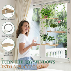 CMXZSAM window sill holds up to 20 lbs per tier.
