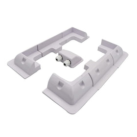 CMYYANGLIN corner bracket secures solar panels on RV roofs for stable mounting.