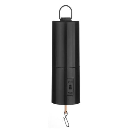 CNCJ battery-powered rotating motor demonstrates a compact spinning device for shimmering decor.