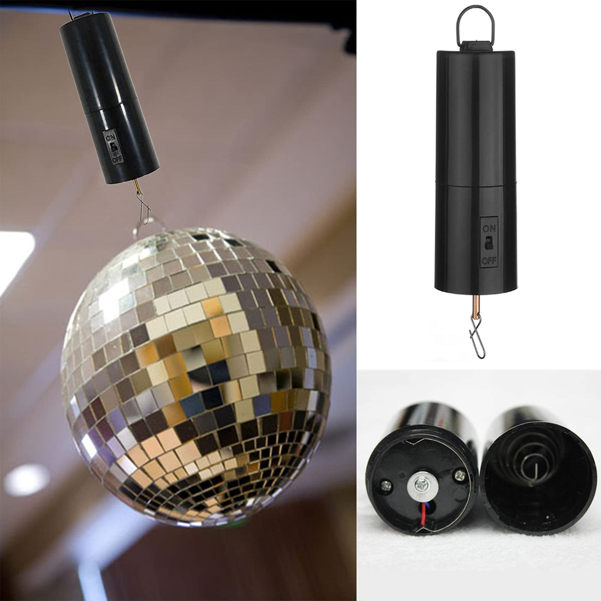 CNCJ indoor-outdoor application setup reveals versatile mounting for ceilings, windows, or garden.