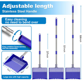 CNCNCR 12-inch metal shovel head handles heavy-duty messes.