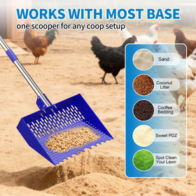 CNCNCR front and back perforated head filters sand from waste.