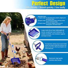 CNCNCR three-angle adjustable handle for comfortable use.