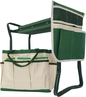 CNHZ FLOURISH EVA padding cushions knees during gardening tasks.