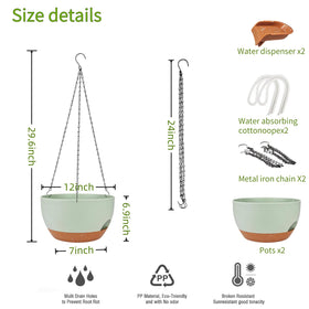 CNLBO planter close-up showing drainage holes and side vents for root health