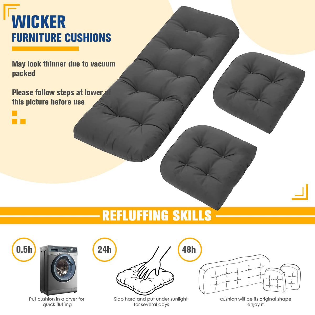 cnsmak cushions in use on a cozy outdoor patio