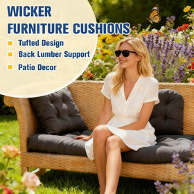 cnsmak second 19x19 seat cushion for patio sets offers durable comfort