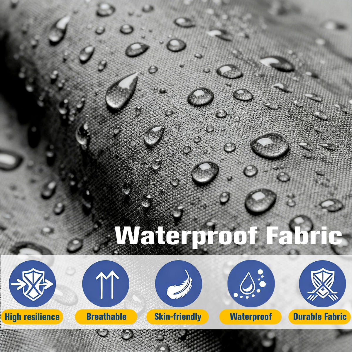 cnsmak waterproof cover protects cushions from rain and spills