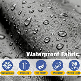 cnsmak waterproof cover protects cushions from rain and spills