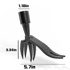 CNSYZX Steel 4-Claw Head designed for efficient weed extraction after rain