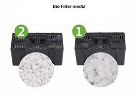 CNZ filter media baskets and foam for easy filtration media customization.