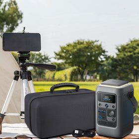 co2CREA compact, portable SOLIX case fits in backpacks for travel-friendly power on the go.