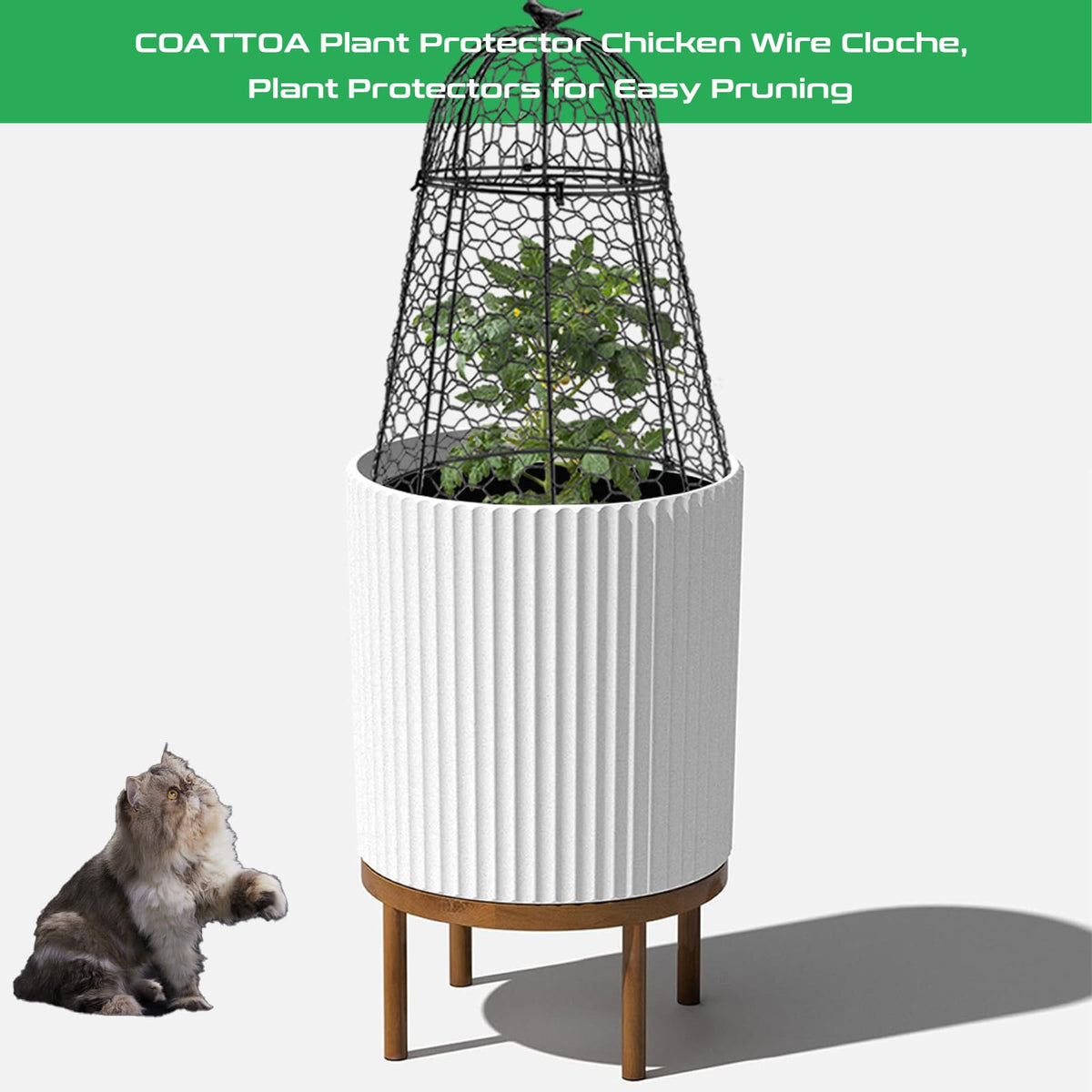 COATTOA exclusive clips keep the two parts securely in place for reuse.