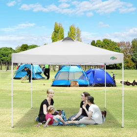 COBIZI 10x10 pop up canopy assembled-frame for stable, hassle-free assembly.