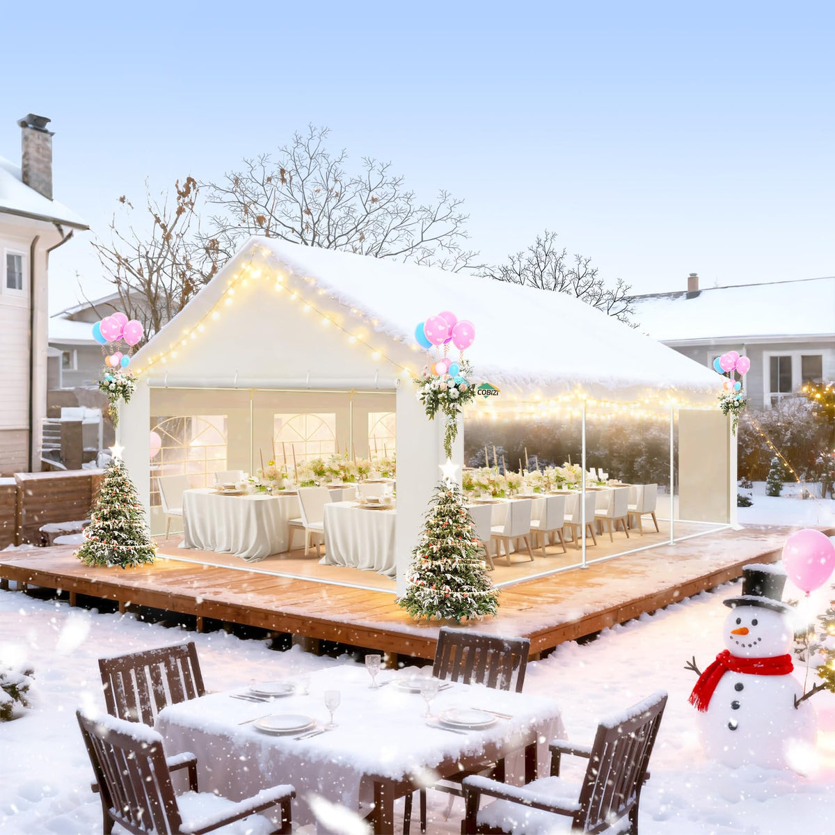 COBIZI outdoor event tent suitable for weddings and celebrations