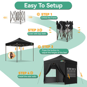 COBIZI adjustable height options to fit your event space